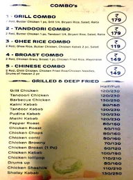 Al-Bek menu 1