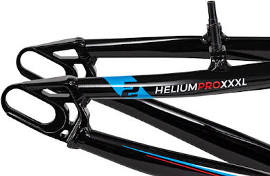 Radio Helium  BMX  Race Frame - Black and Red / Black alternate image 1