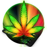 Cover Image of Download 3D Neon Weed Theme 1.1.2 APK