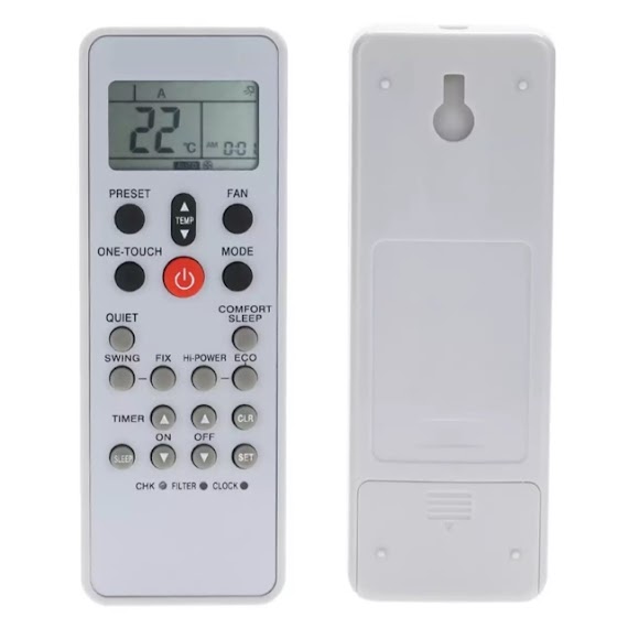 Remote Máy Lạnh Toshiba Xám Wc - L03Se