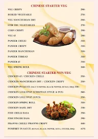 Grand Mookambika menu 3