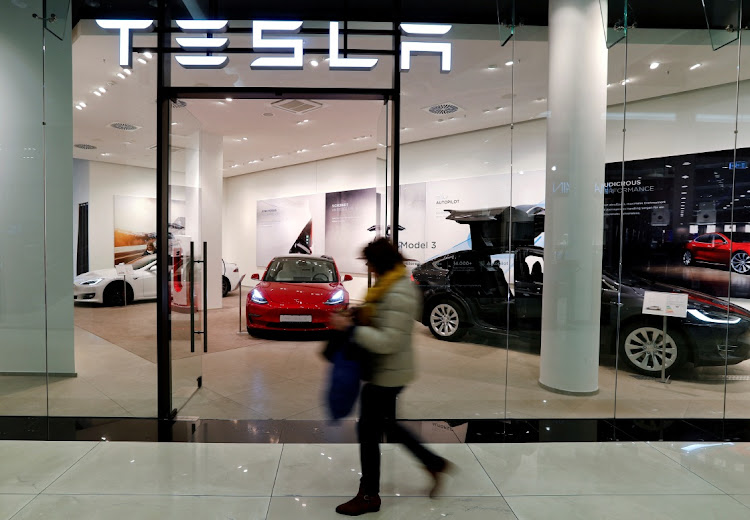 A flagship shop of electric carmaker Tesla is pictured in Berlin, Germany. File photo: FABRIZIO BENSCH/REUTERS