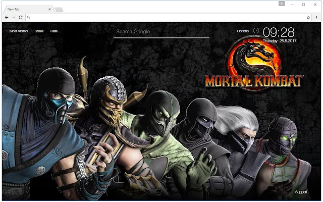 psp themes mortal kombat