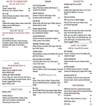 NABOBS Cafe and Pub menu 1