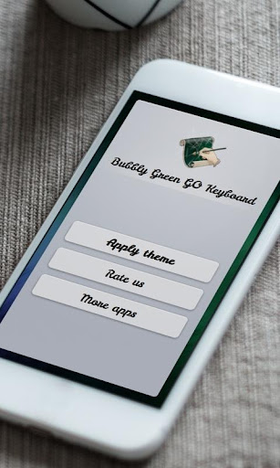 免費下載個人化APP|Bubbly Green GO Keyboard app開箱文|APP開箱王