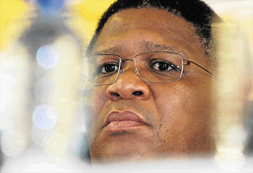 Fikile Mbalula. File photo.