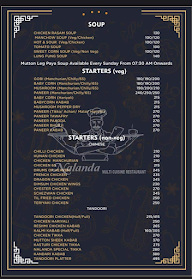 Nandas Andhra Style Multicuisine Family Restaurant menu 1