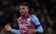 Lyle Foster in action for Burnley in a Championship match against Sheffield United in April.