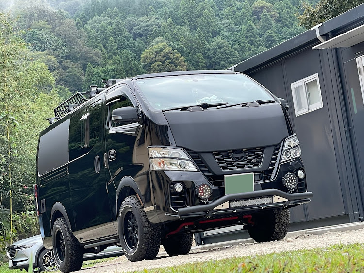 NV350キャラバンの350MKWA・コンテナハウス・山奥⁉️・元請けまだかなぁ〜？・ひまに関するカスタム事例の投稿画像2枚目