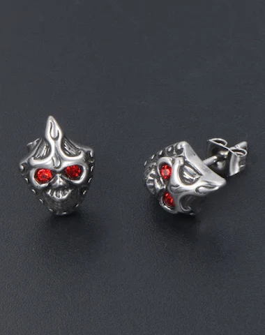 Halloween Retro Diamonds Red Eye oo - 2