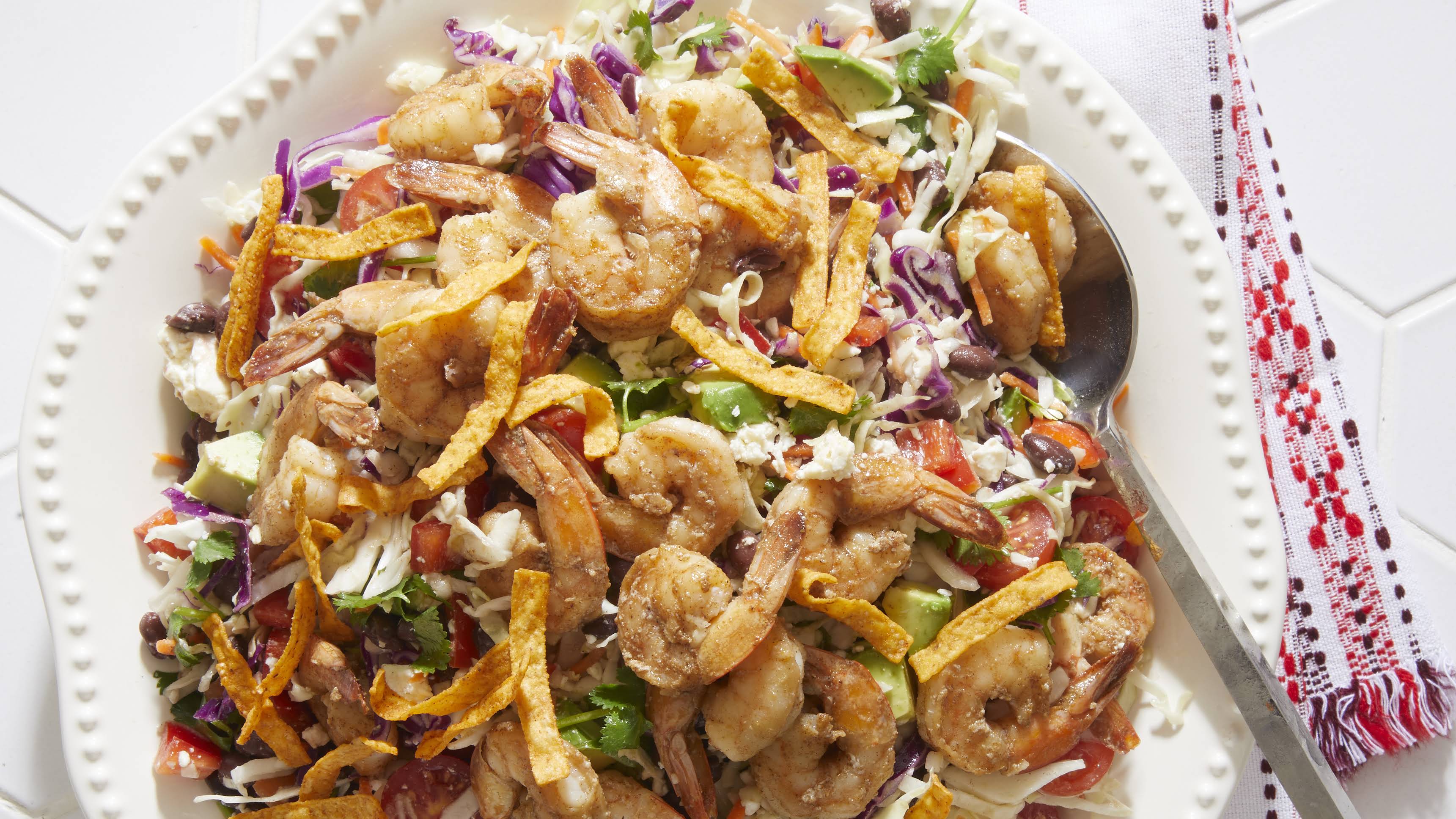 Caribbean Shrimp Salad with Key Lime Vinaigrette