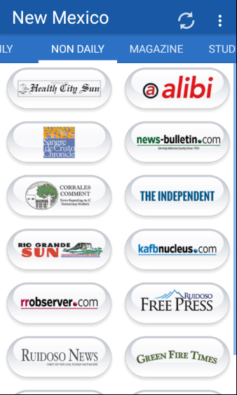 New Mexico Newspapers Screen 2