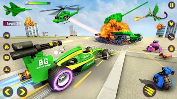 Heli Robot Car Game:Robot Game Screenshot