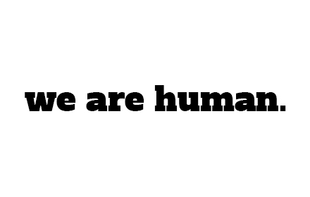 we are human. small promo image