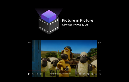 Netflix Picture in Picture now for Prime & D+ small promo image