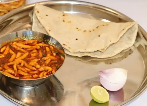 Sev Bhaji With 2 Bhakri