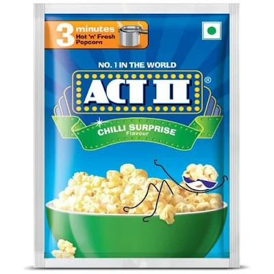 ACT II Act 2 Instant Popcorn Chilli Surprise 30 Gm