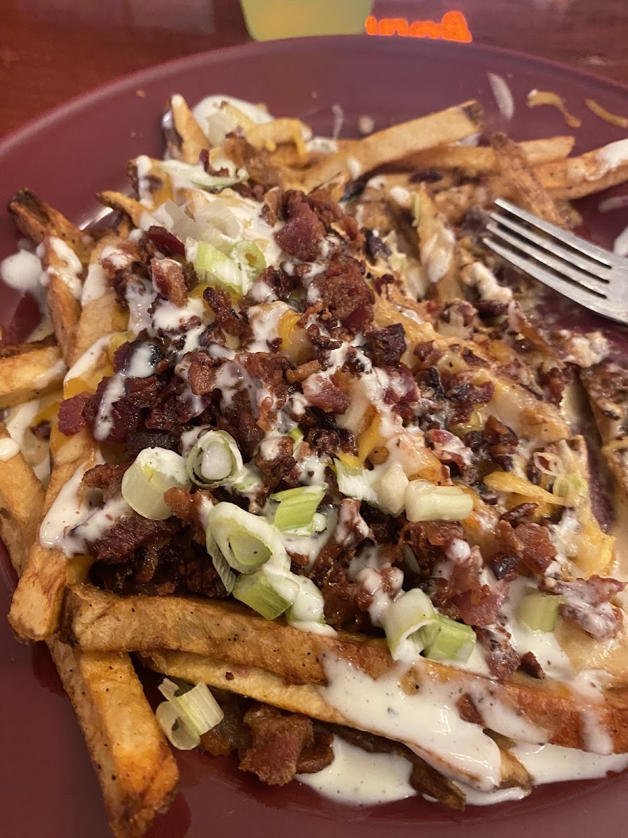 Bacon Ranch fries