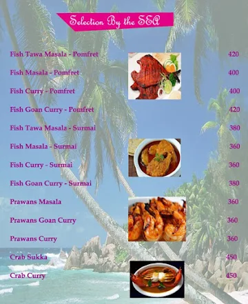 Red Curry menu 