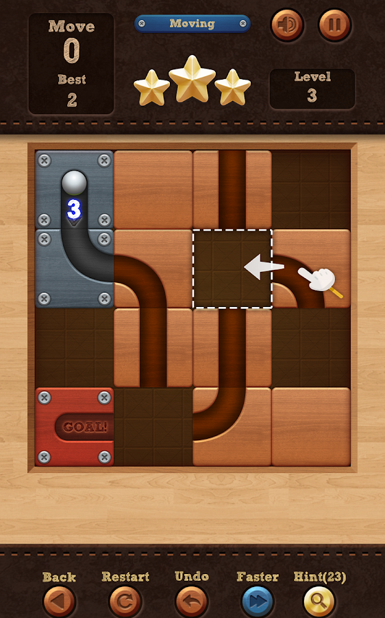    Roll the Ball® - slide puzzle- screenshot  
