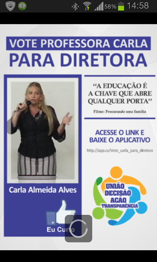 Vote Carla para Diretora