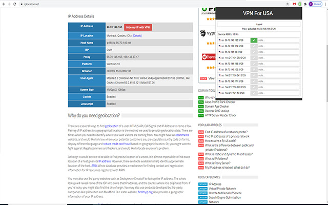 Best VPN For USA Chrome