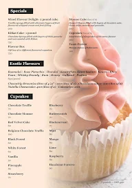 Land Of Cakes menu 1