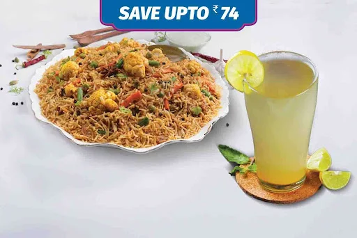 Veg Kilo Biryani + Beverage Meal