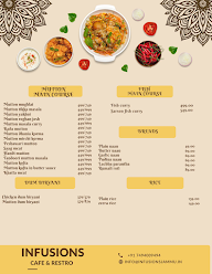 Infusions Cafe & Restro menu 7