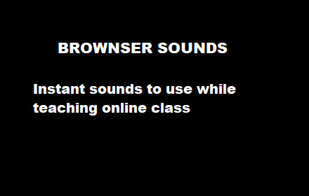 Browser Sounds Preview image 0