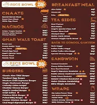 Chai Nagri menu 2