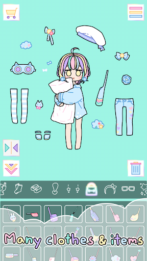 Télécharger Gratuit Pastel Girl : Dress Up Game  APK MOD (Astuce) screenshots 6