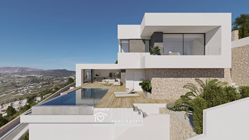 Luxury villa for sale in Benitachell (Spain) - Modern villa with pool and panoramic view