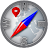 Compass GPS Navigation Wear OS icon