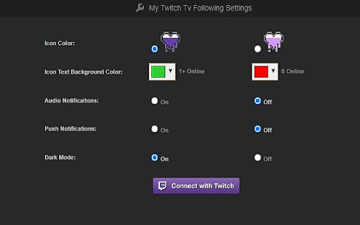 My Twitch Tv Following