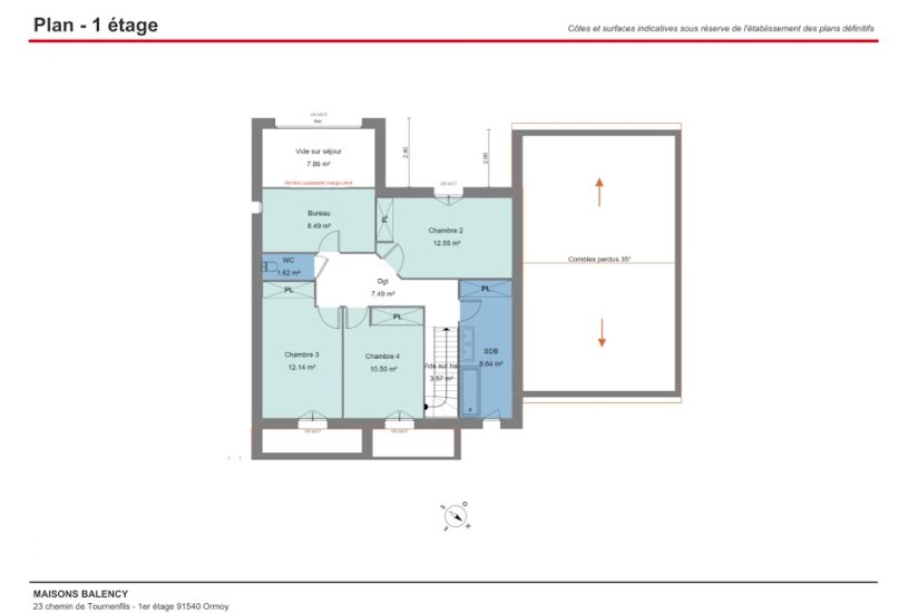  Vente Terrain + Maison - Terrain : 541m² - Maison : 150m² à Darvault (77140) 