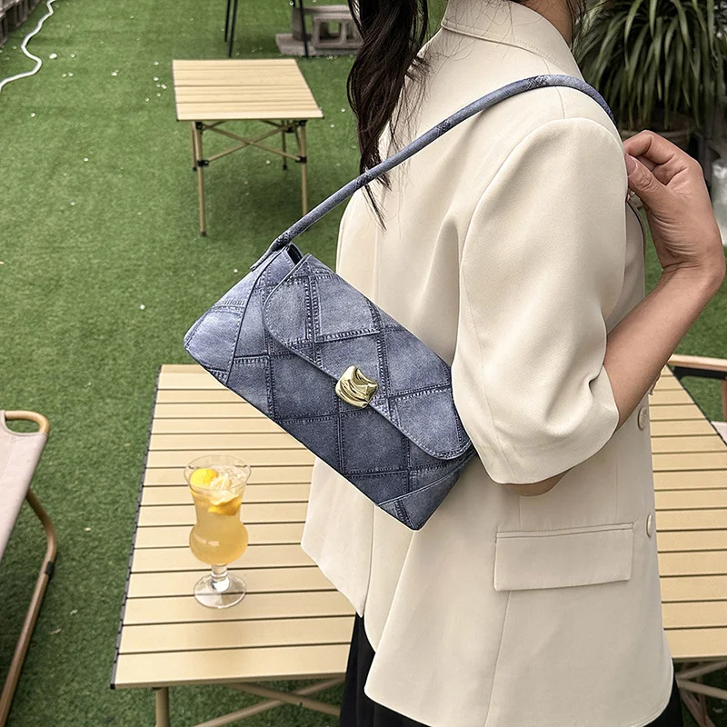 Title 4, Bolsa Baguette Casual de Ombro Simples, Design ...