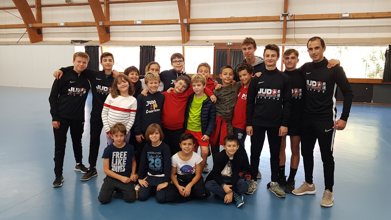 Stage sportif judo/loisirs,<br> du 21/10 au 25/10/2019