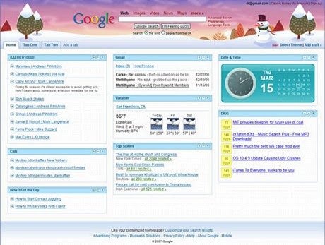 google theme