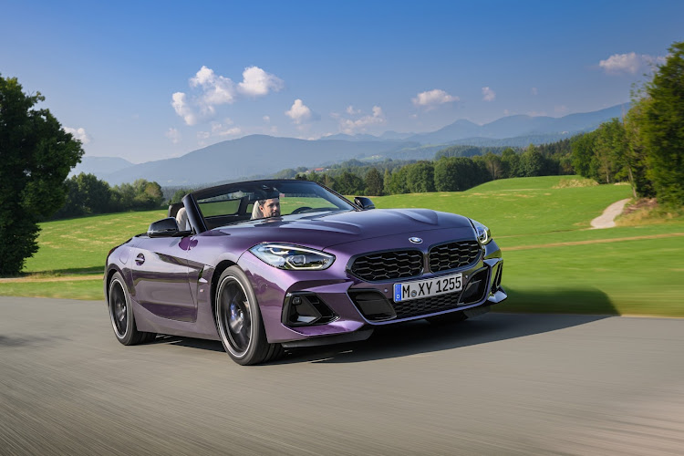 The range of exterior paint finishes for the BMW Z4 has been carefully revised.