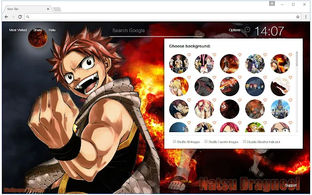 Fairy Tail: Dragon Cry Windows 11/10 Theme 