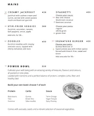 Travel Yoga Cafe menu 3