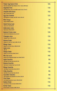 Juice N Salad menu 1