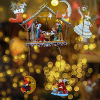 Presepio e luci di 