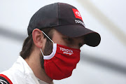 Daniel Suarez, driver of the #96 Toyota Certified Used Vehicles Toyota, stands on the grid prior to the NASCAR Cup Series Big Machine Hand Sanitizer 400 Powered by Big Machine Records at Indianapolis Motor Speedway on July 05, 2020 in Indianapolis, Indiana.