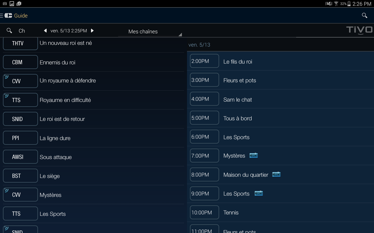 Cogeco TiVo Applications Android sur Google Play