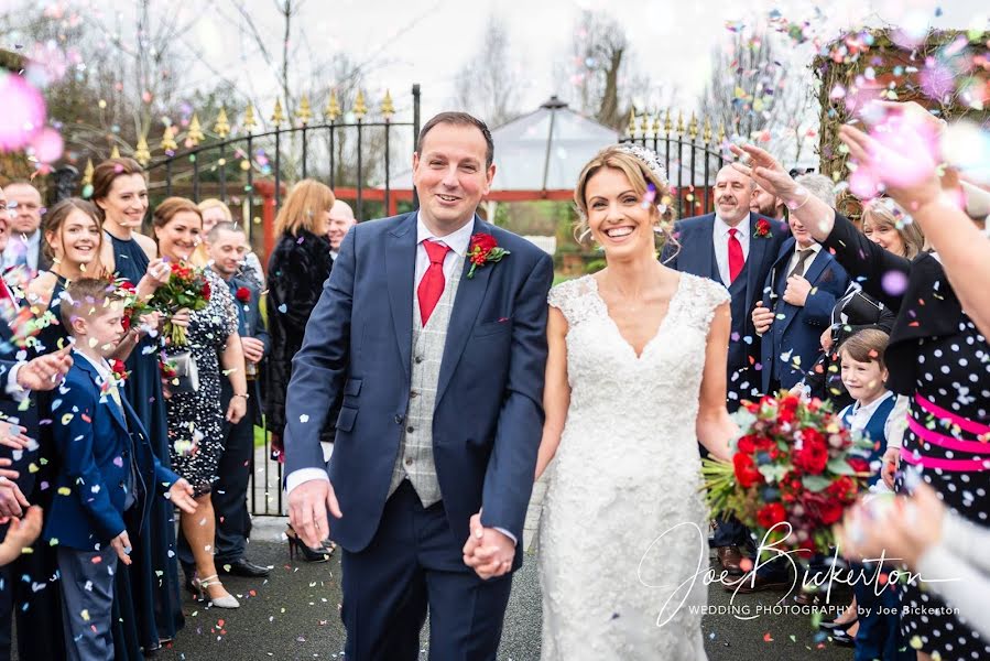 Wedding photographer Joe Bickerton (joebickerton). Photo of 2 July 2019