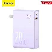 [Mã Elbmo12 Giảm 12% Đơn 500K] Đầu Sạc Baseus 20W 10000Mah 2 Cổng Chuyển Đổi Có Tích Hợp Sạc Dự Phòng