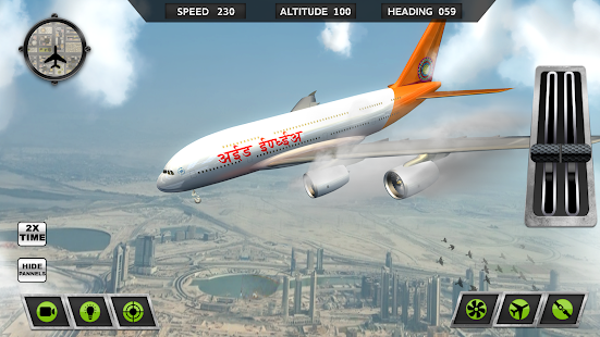 Indian Flight Pilot:Airplane Flying Simulator 2018 banner