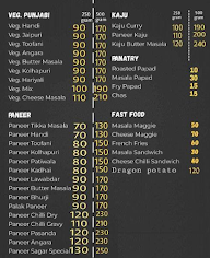 Sagar Chinese & Punjabi Parcel Point menu 1